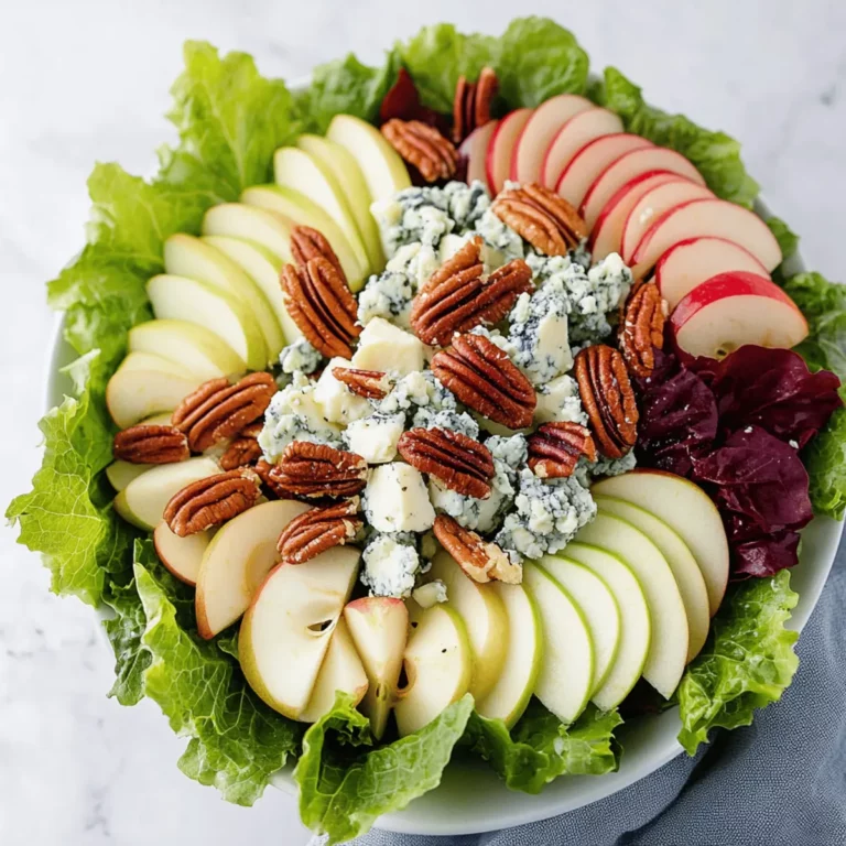 Apple Pecan Blue Cheese Salad