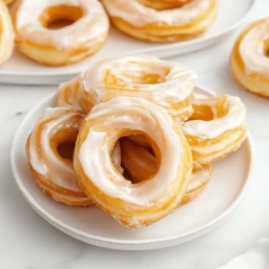 The BEST homemade French Cruller Donuts