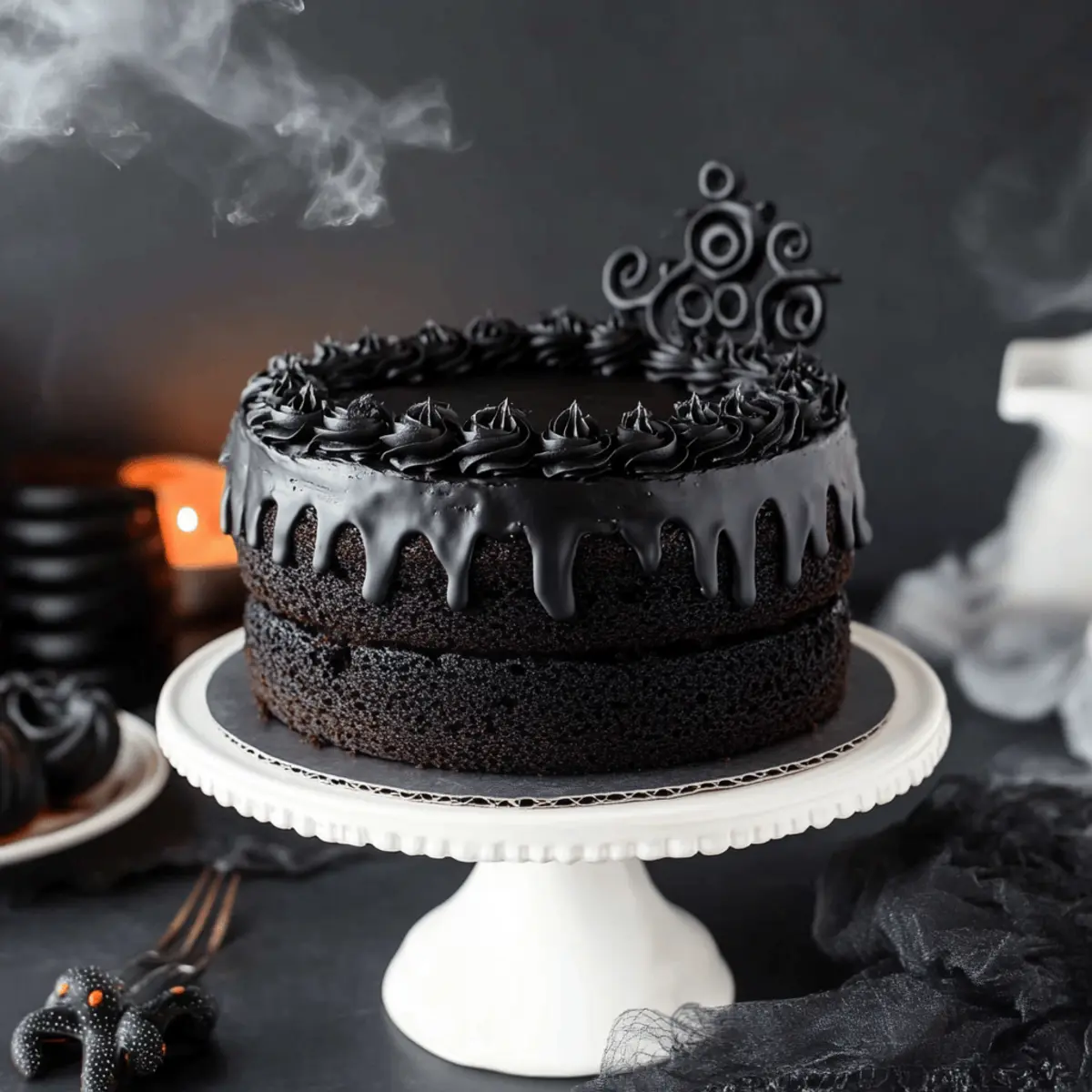 Delicious Black Velvet Halloween Cake Recipe for Spooky Celebrations