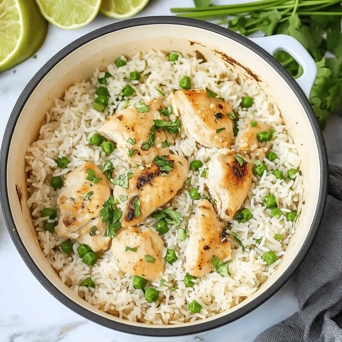 Delicious One Pot Coconut Chicken & Rice Recipe Ready in 35 Minutes