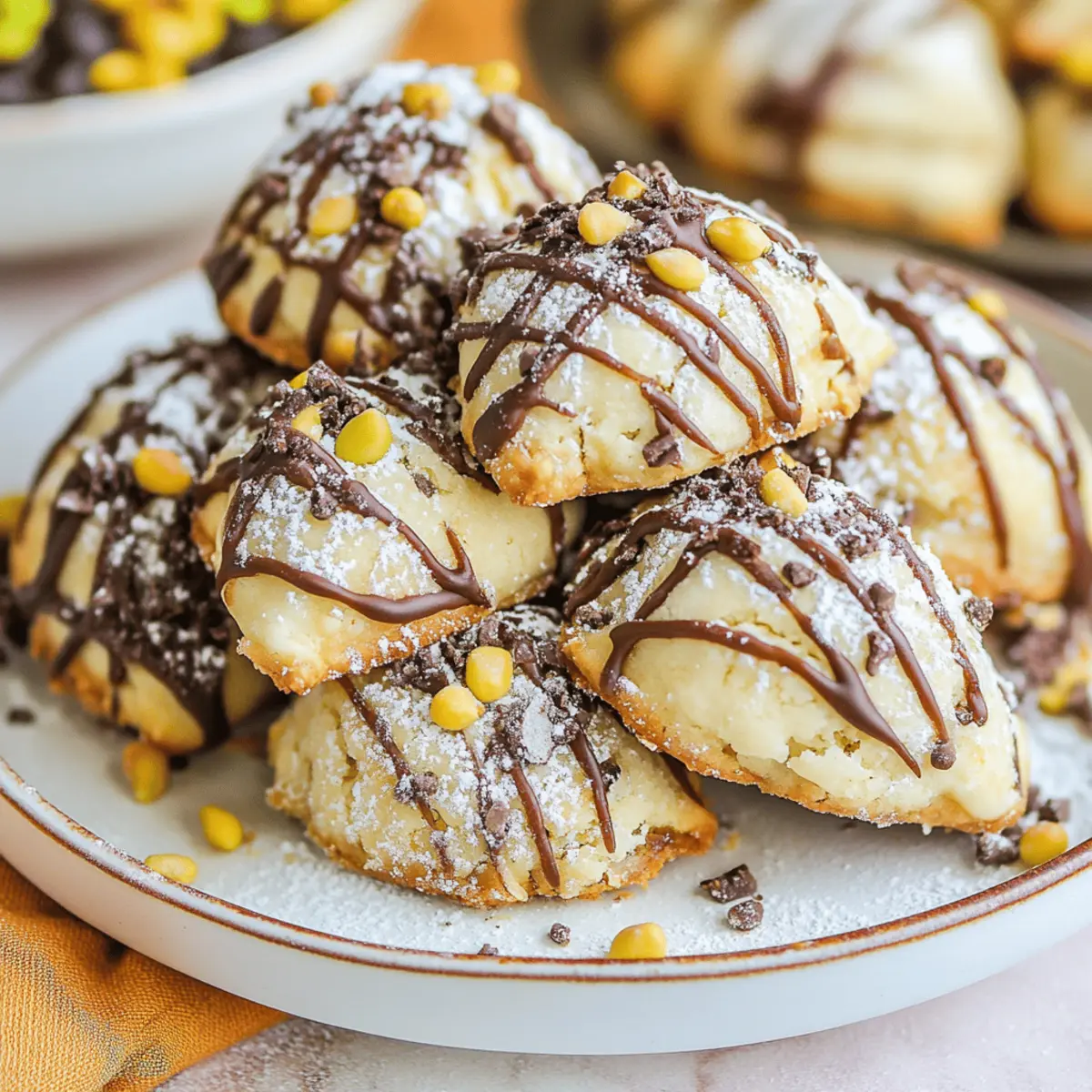 Delicious Cannoli Cookies Recipe with Ricotta and Pistachios