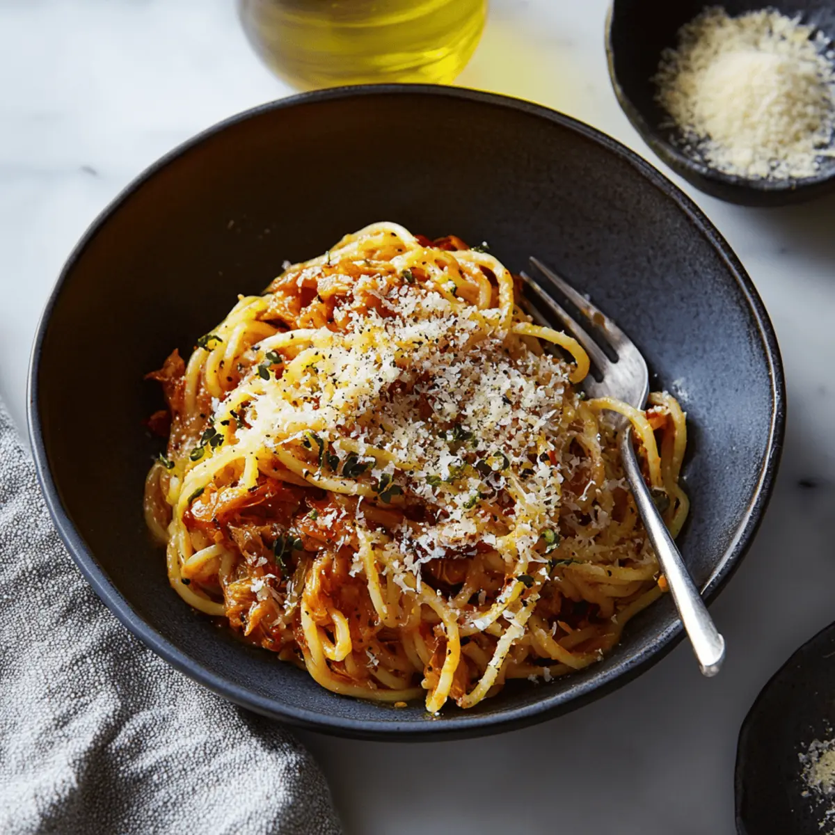 Kimchi Carbonara Recipe