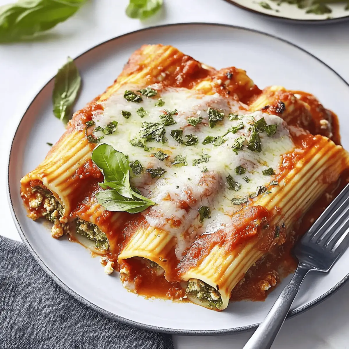 Quick and Easy Manicotti for Busy Nights with Ricotta Cheese