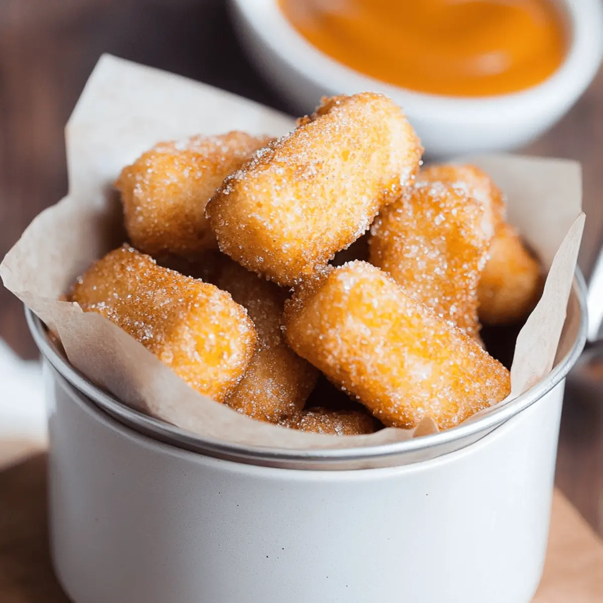 Crispy Air Fryer Churro Bites Recipe in Just 17 Minutes