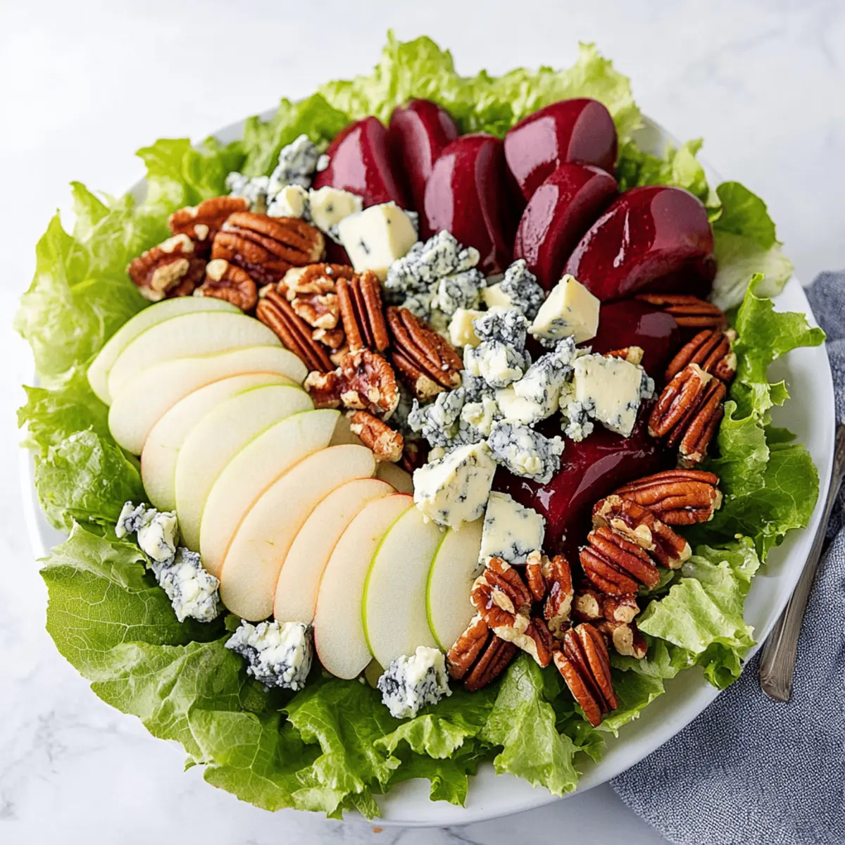 Delicious Apple Pecan Blue Cheese Salad Perfect for Any Occasion