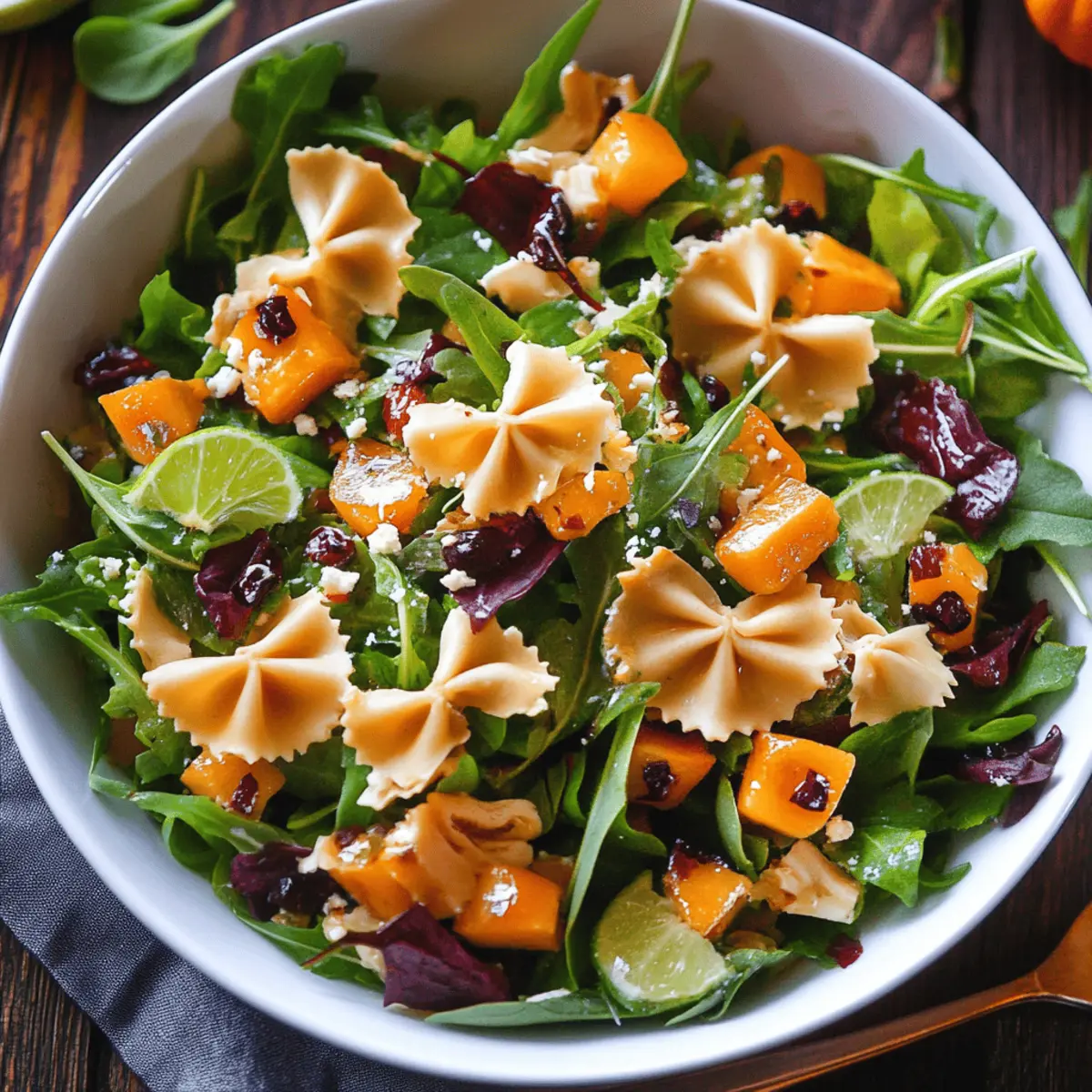 Delicious Fall Salad with Maple-Lime Dressing Recipe to Try