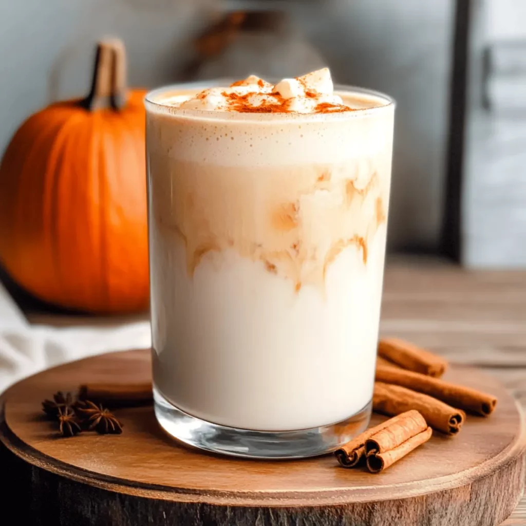 Pumpkin Chai Iced Latte