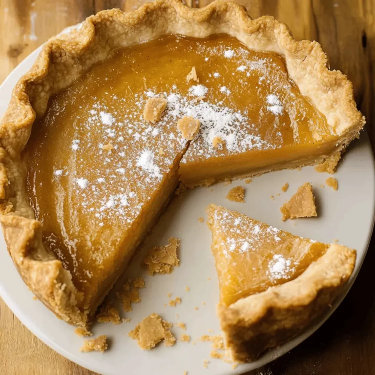 Burnt Honey Pie