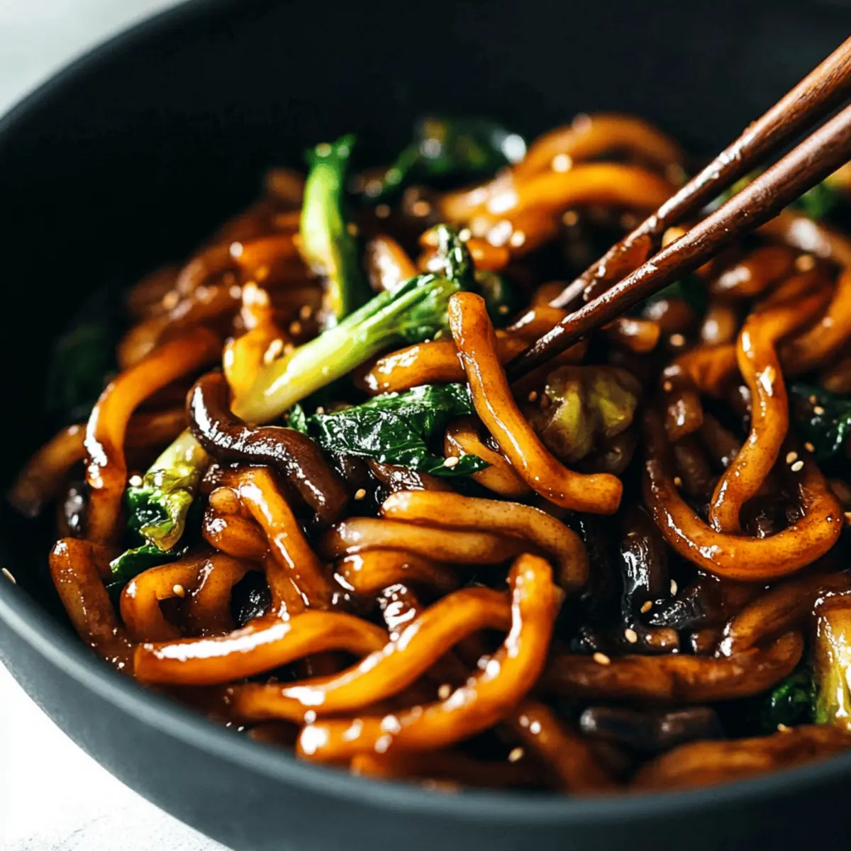 Black Pepper Stir Fries Udon Noodles for Quick Weeknight Dinners