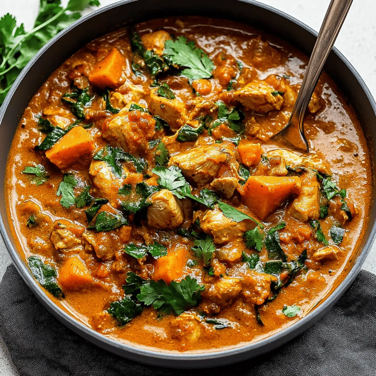 Chicken Sweet Potato Curry Recipe Easy to Make in 40 Minutes