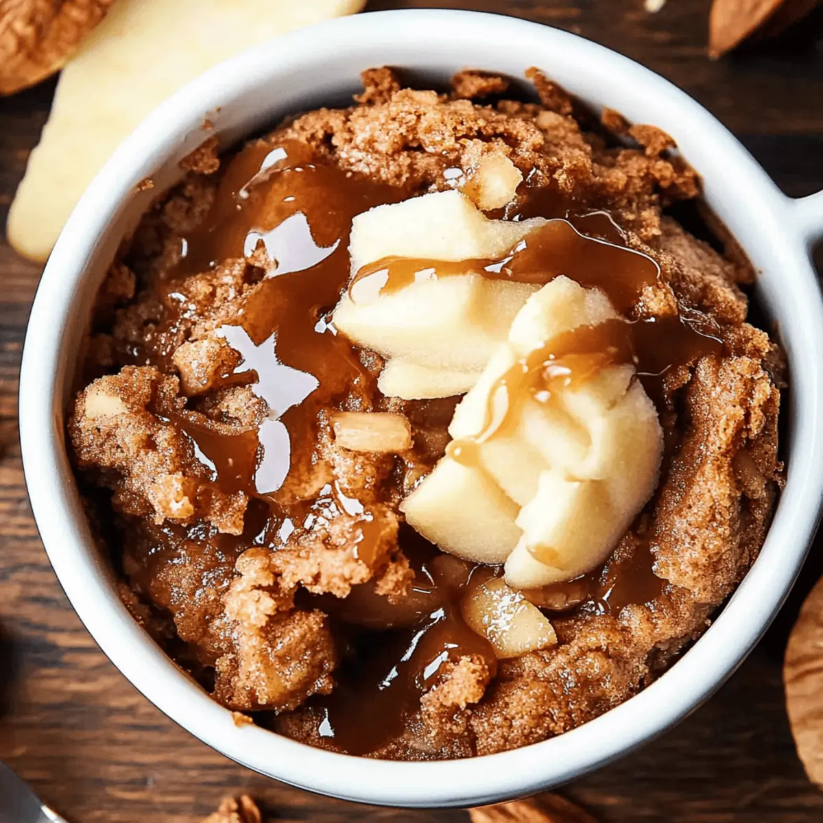 Easy Crockpot Caramel Apple Dump Cake for Delicious Fall Desserts
