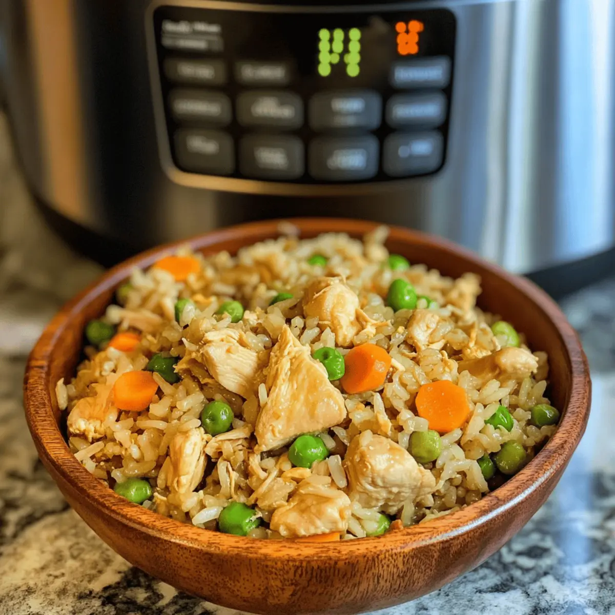 Quick Instant Pot Chicken Fried Rice Recipe Ready in 23 Minutes