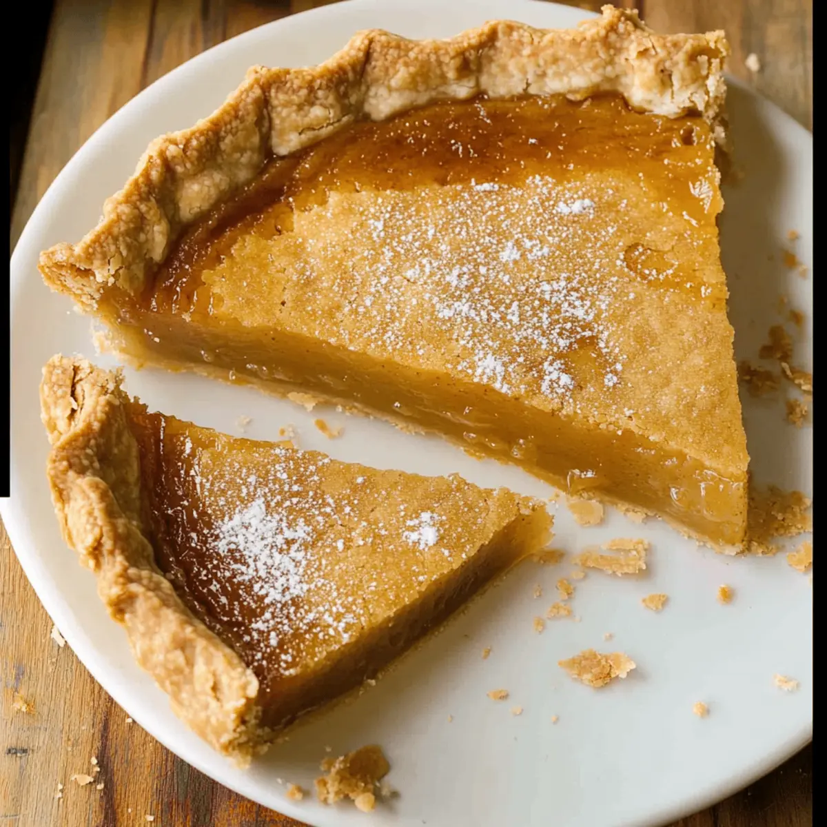 Delicious Burnt Honey Pie Recipe with Flaky Crust and Sea Salt