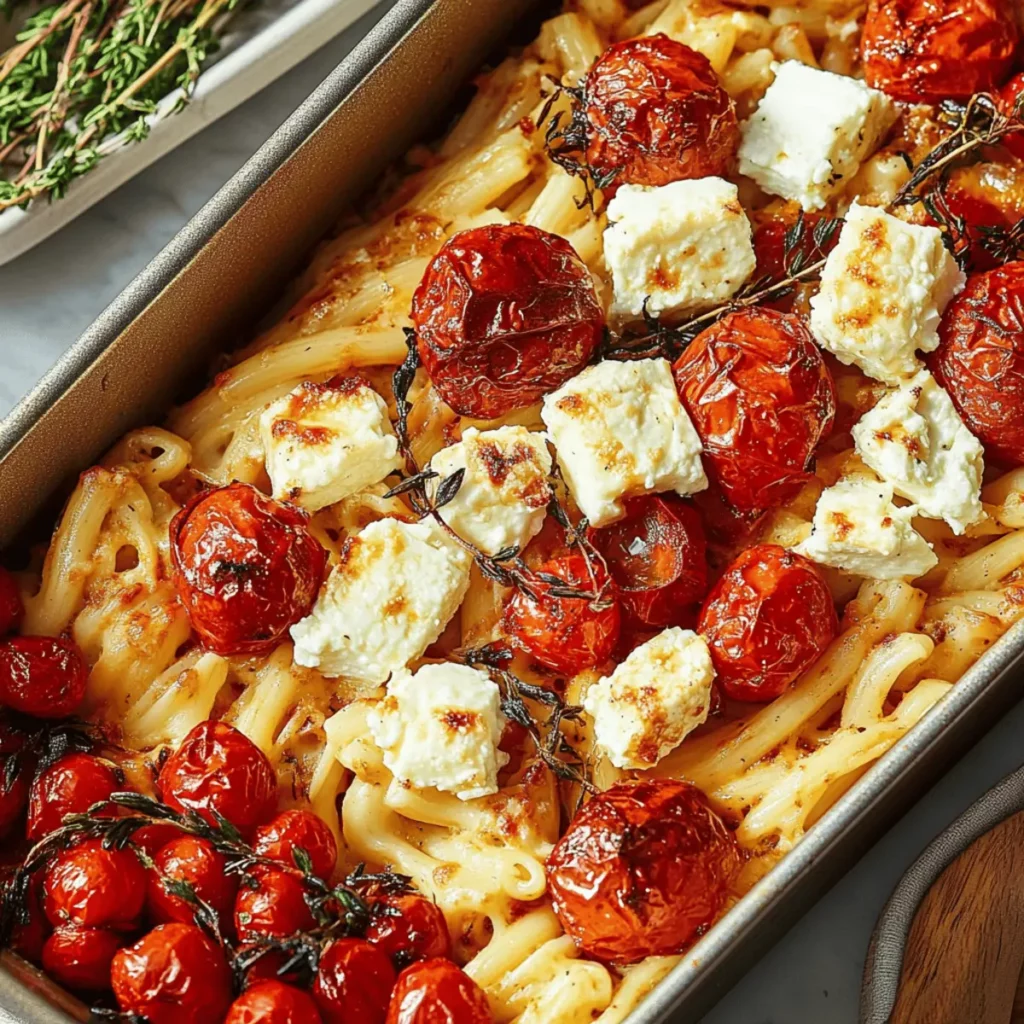 Baked Feta Pasta