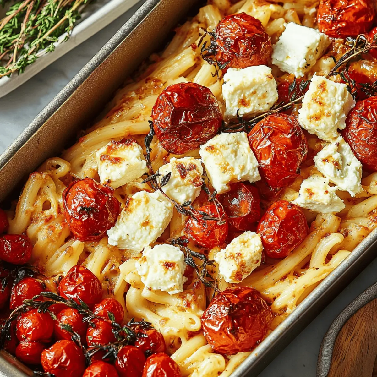 Baked Feta Pasta