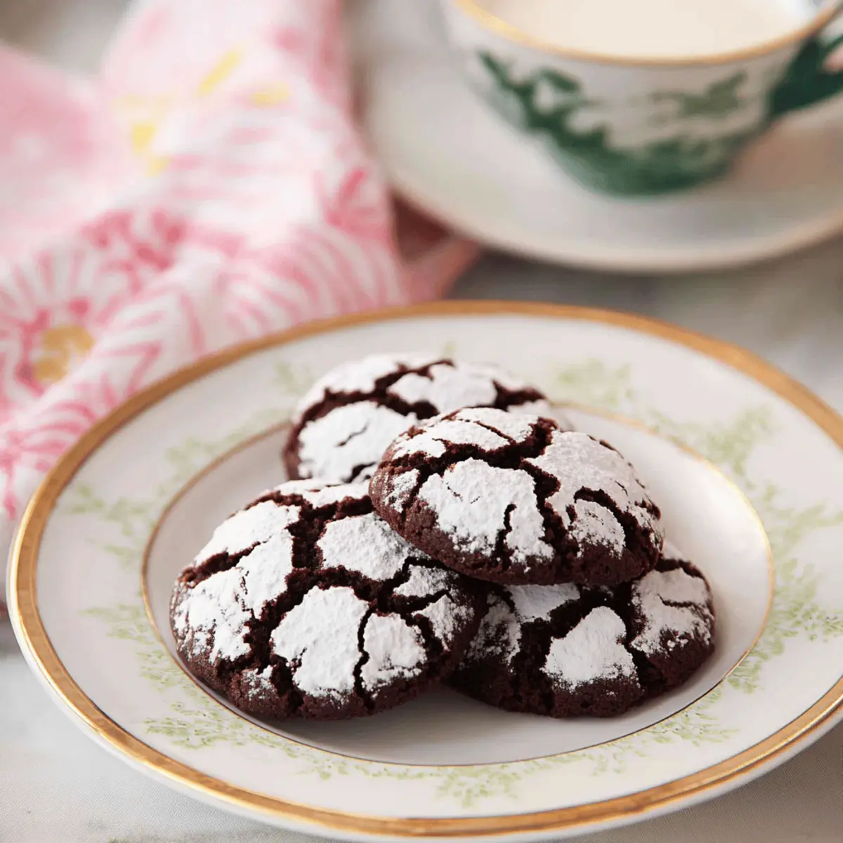 Discover the BEST Chocolate Crinkle Cookies Dessert Recipe Today