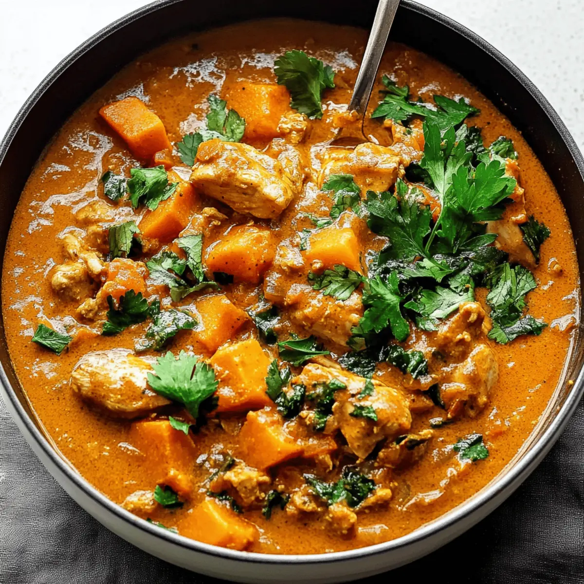 Chicken Sweet Potato Curry Recipe Easy to Make in 40 Minutes