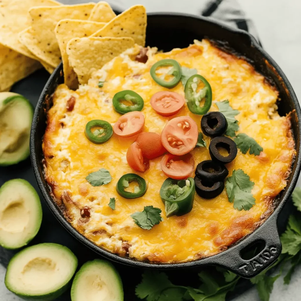 Texas Trash Dip: A Gooey, Cheesy Party Favorite