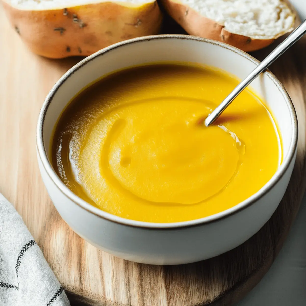 Delicious Roasted Butternut Squash, Sweet Potato and Carrot Soup