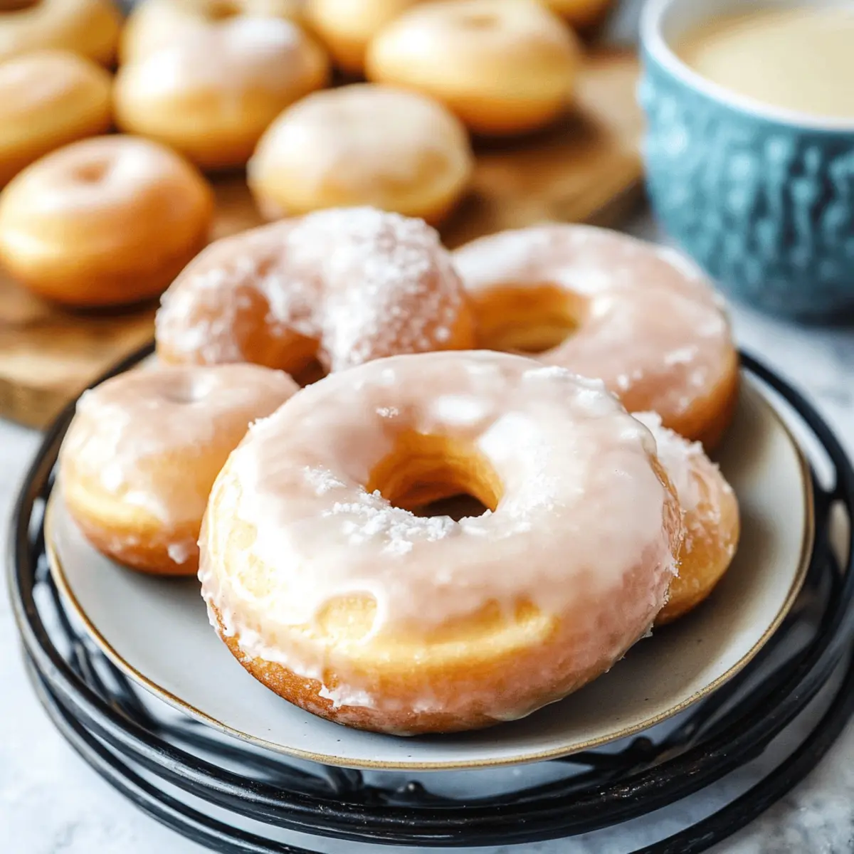 Delicious Sourdough Donut Recipe with Creamy Glaze