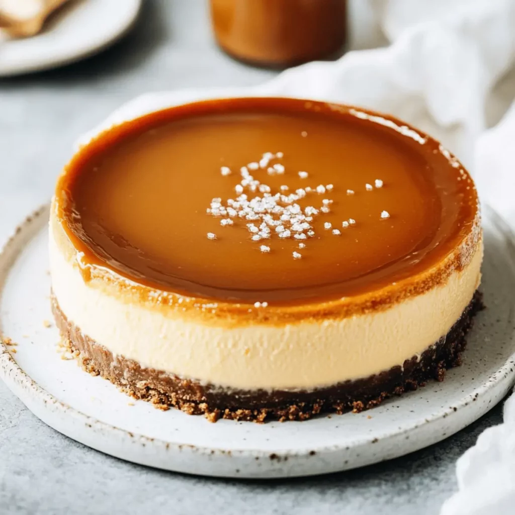 Salted Caramel Cheesecake Recipe
