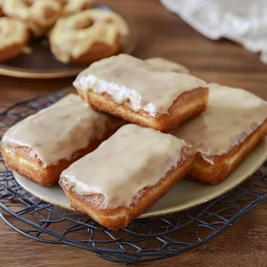 Homemade Maple Donut Bars