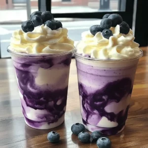 Copycat Blueberry Cloud Frappe