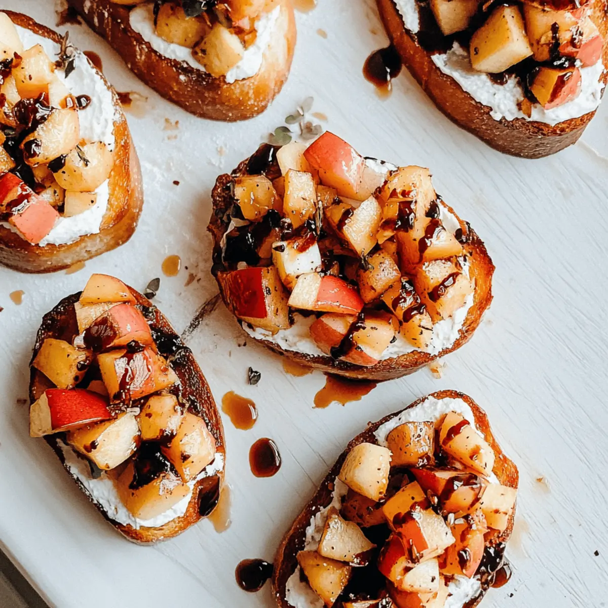 Delicious Fall Bruschetta with Butternut Squash and Apples Recipe