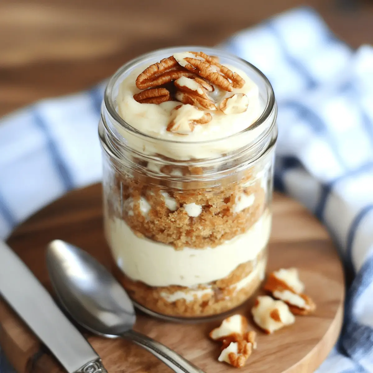 Carrot Cake in a Jar