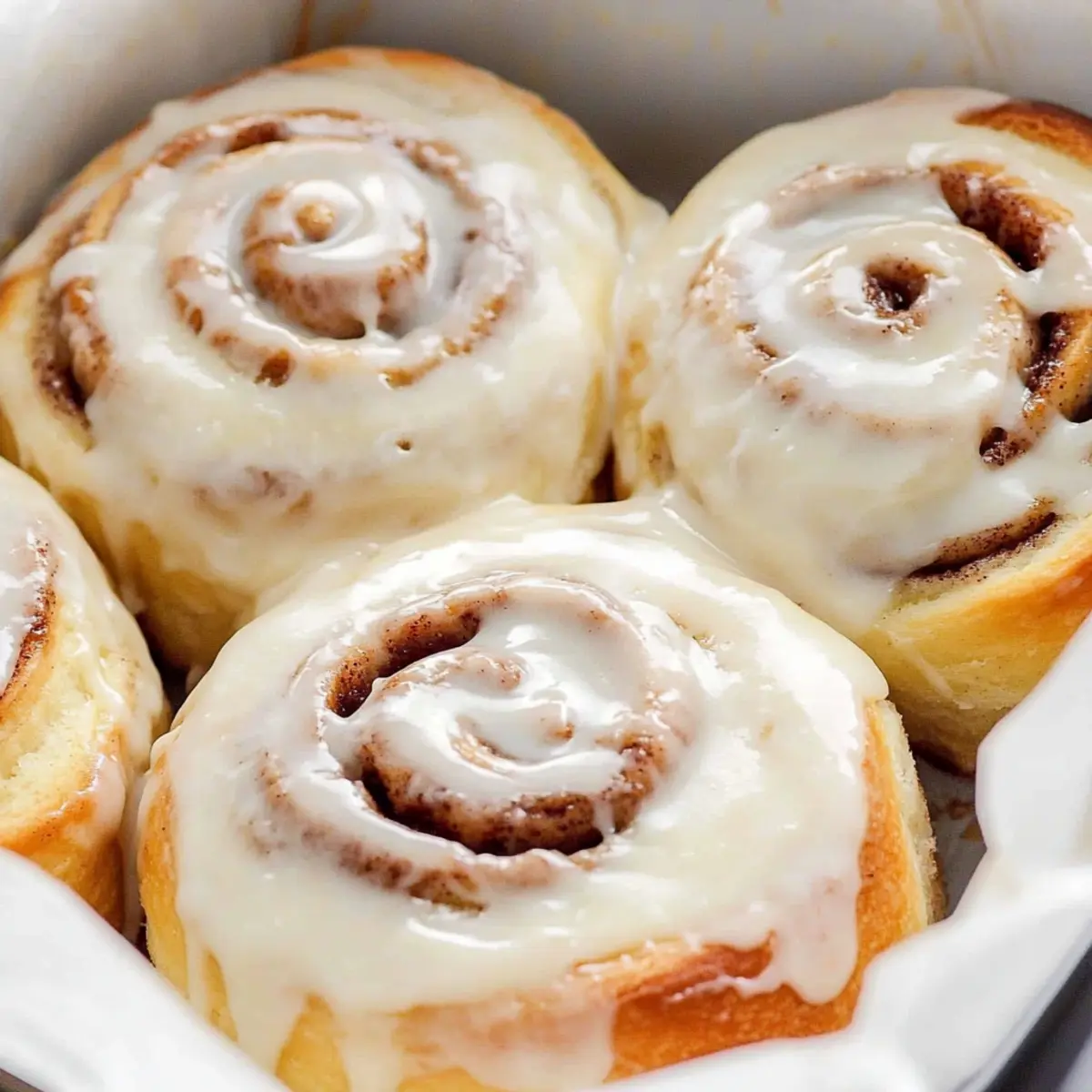 Fluffy Cinnamon Rolls with Creamy Glaze - Soft and Sweet Recipe