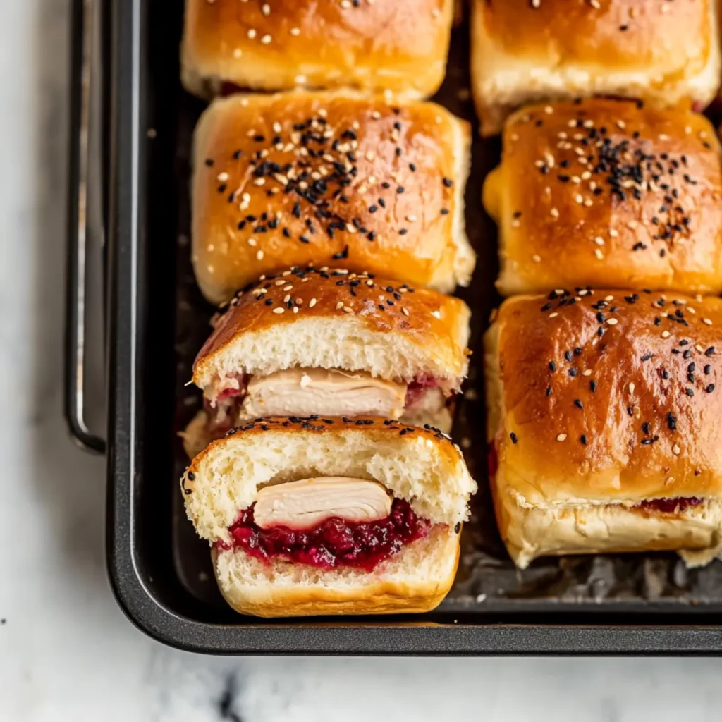 Cranberry Turkey Sliders
