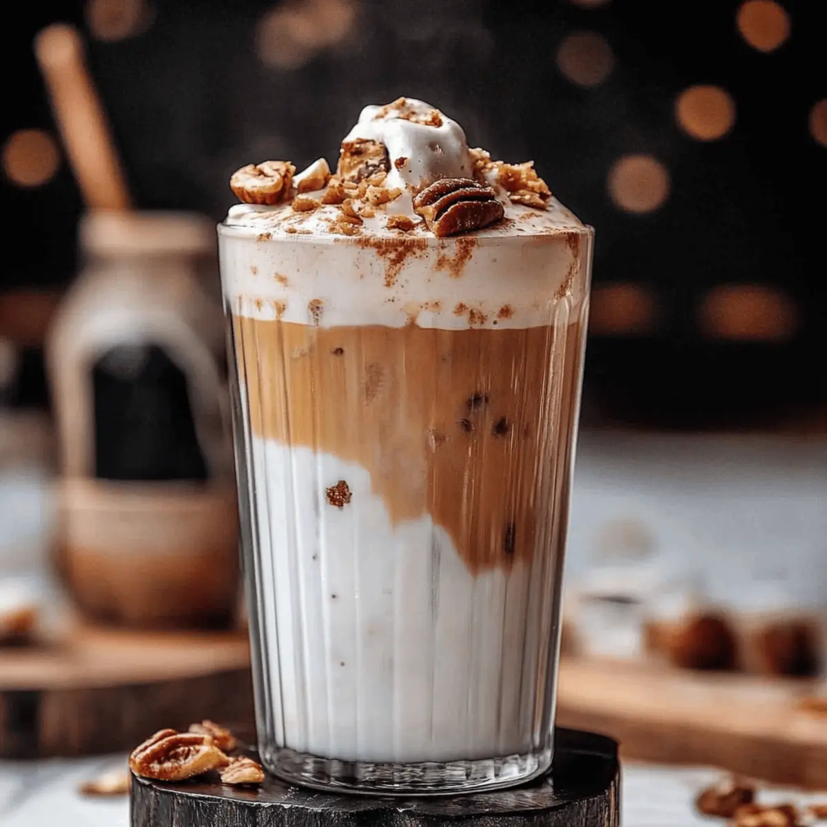 Delicious Iced Pecan Crunch Oatmilk Latte Recipe to Try Now