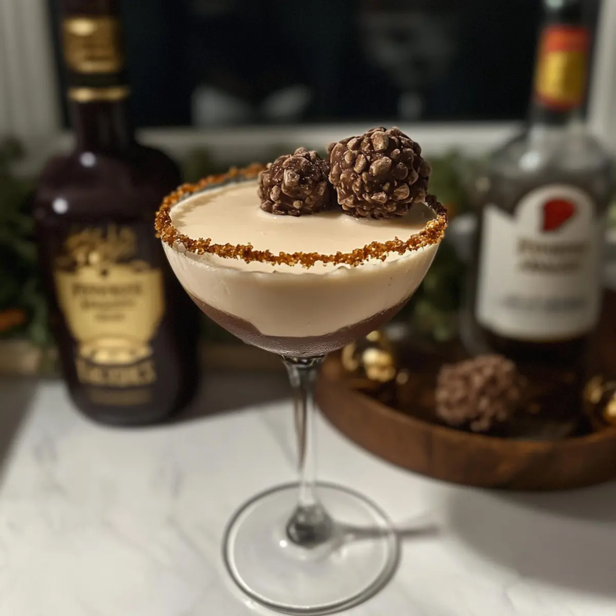 Decadent Ferrero Rocher Martini Recipe for Chocolate Lovers