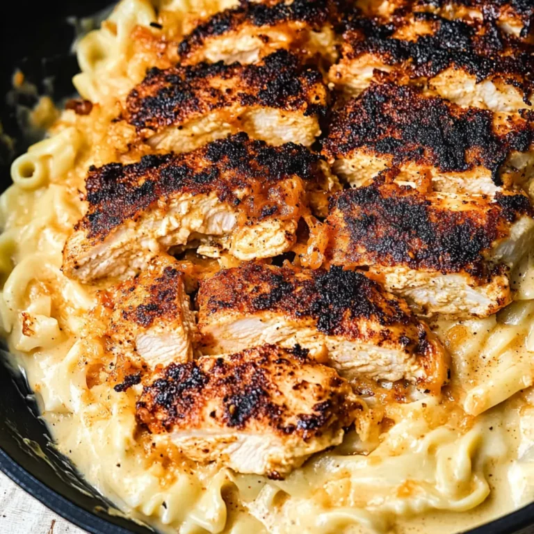 Blackened Cajun Chicken Alfredo