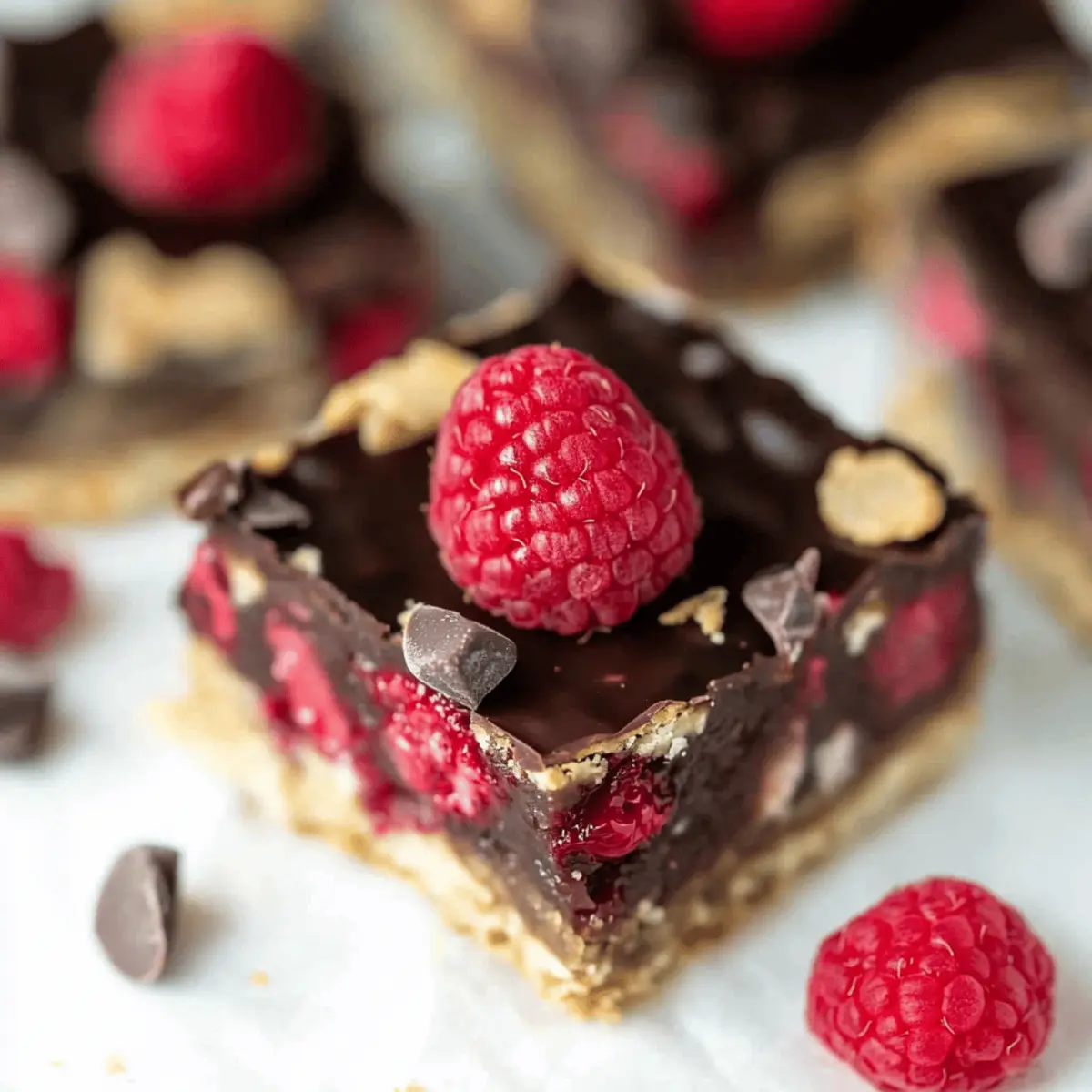 Irresistible Dark Chocolate Raspberry Pie Bars Recipe to Try