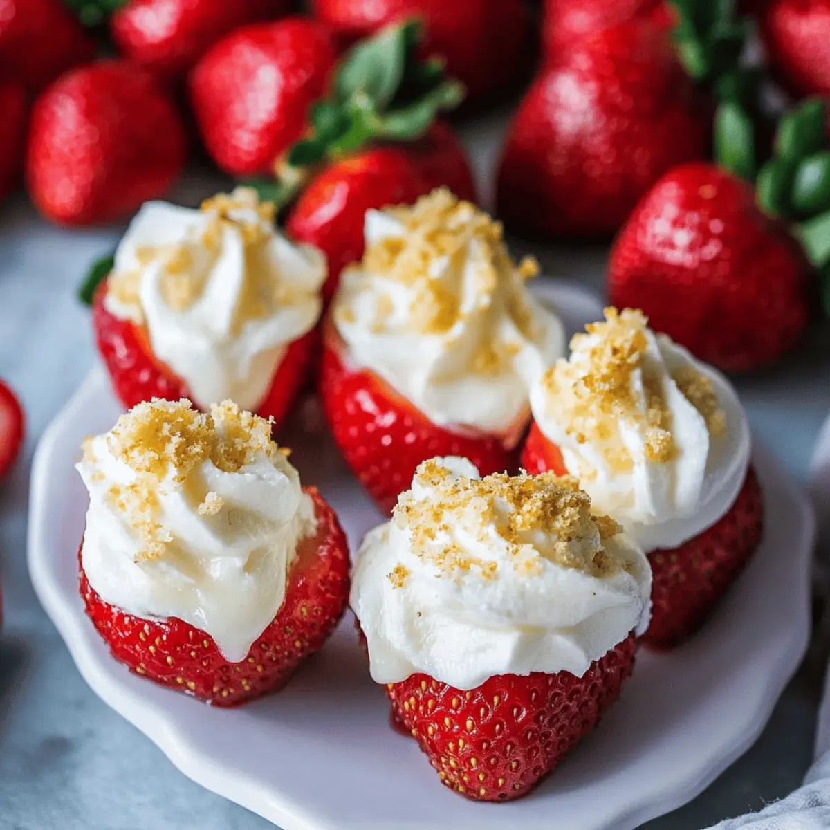 Delicious Cheesecake Stuffed Strawberries Recipe for Easy Desserts