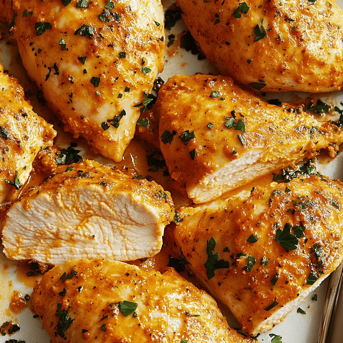 Melt in Your Mouth Chicken with Sour Cream and Parmesan Bake