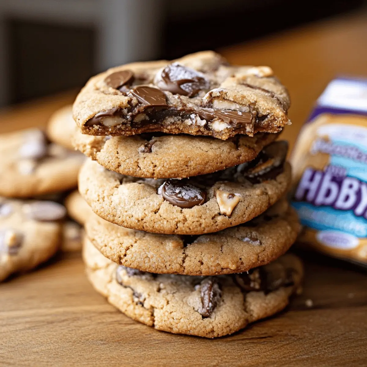 Irresistible Chubby Hubby Cookies Loaded with Chocolate and Pretzels