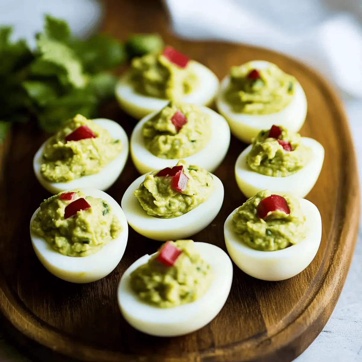 Easy Guacamole Deviled Eggs Recipe for a Flavorful Twist