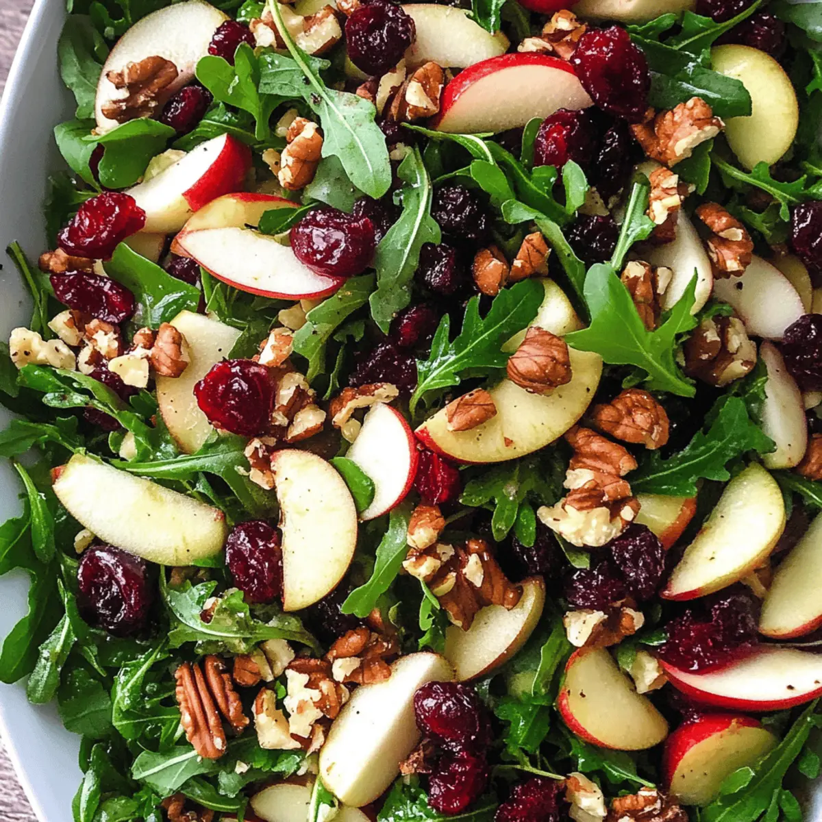 Apple Cranberry Walnut Salad