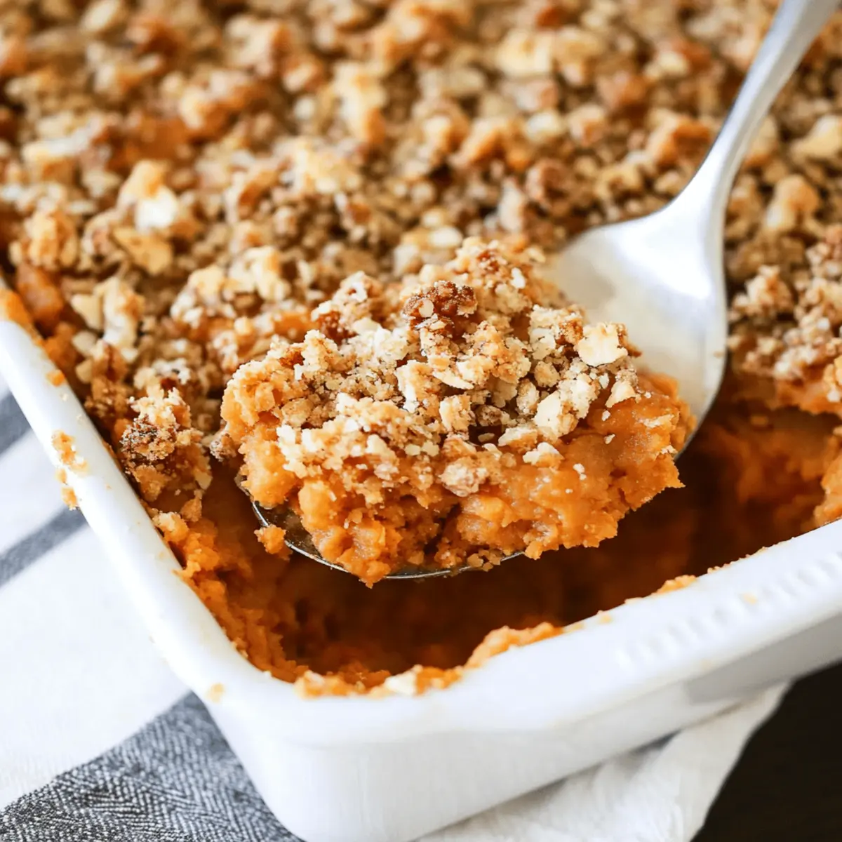 Delicious Sweet Potato Crunch Casserole for Cozy Gatherings