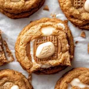 Biscoff White Chocolate Gooey