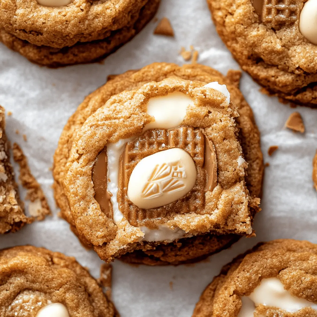 Biscoff White Chocolate Gooey