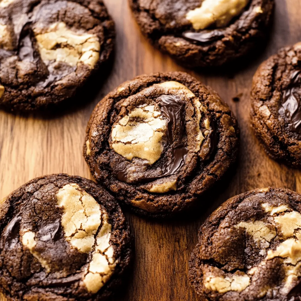 Decadent Peanut Butter Brownie Swirl Cookies Recipe You’ll Love