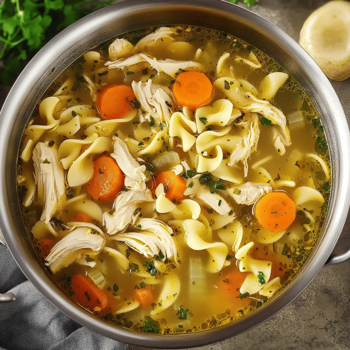 Homemade Chicken Noodle Soup Recipe
