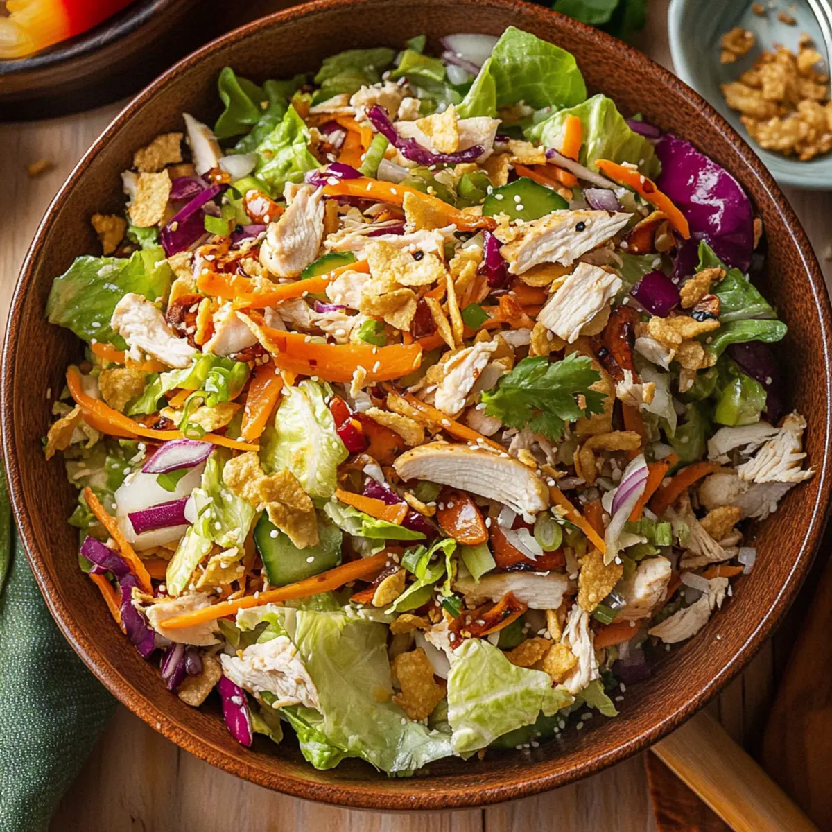 Asian Chicken Crunch Salad