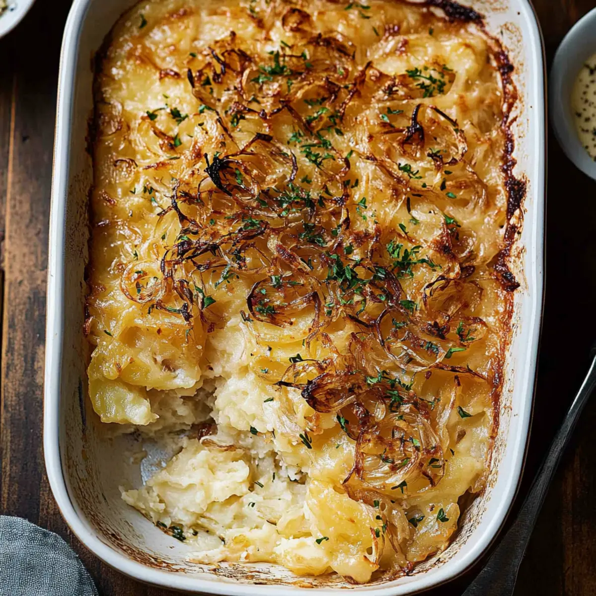 Delicious French Onion Funeral Potatoes Recipe for Gatherings
