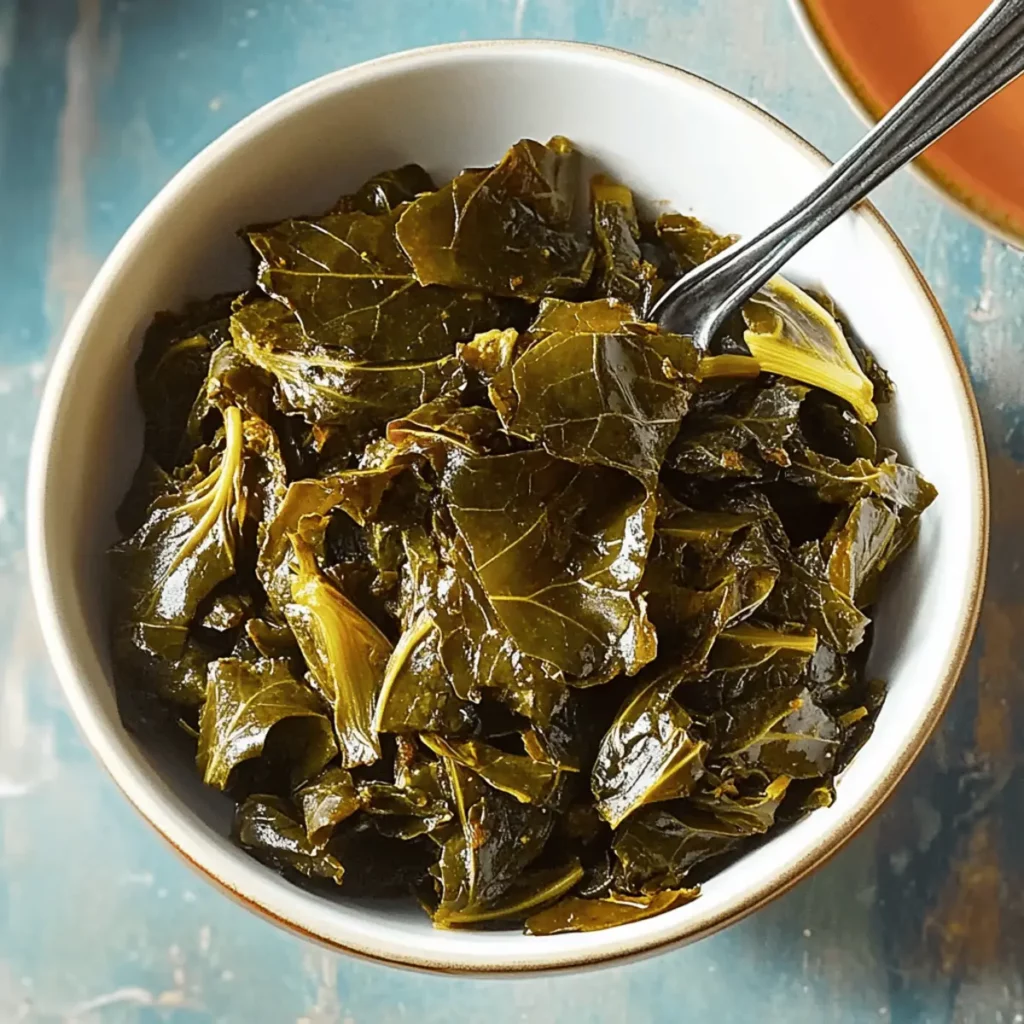 Braised Collard Greens and Cabbage