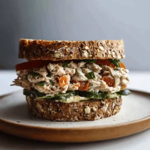 Spicy Tunacado Sandwich