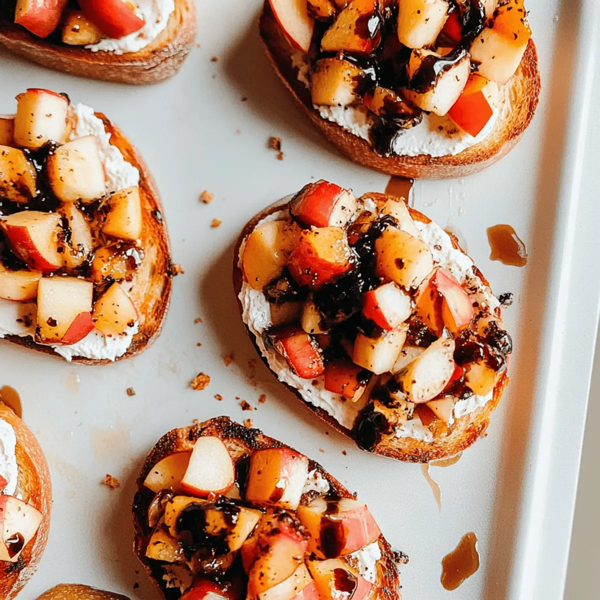 Delicious Fall Bruschetta with Butternut Squash and Apples Recipe